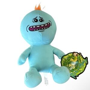 Rick and Morty Blue Plush Toy